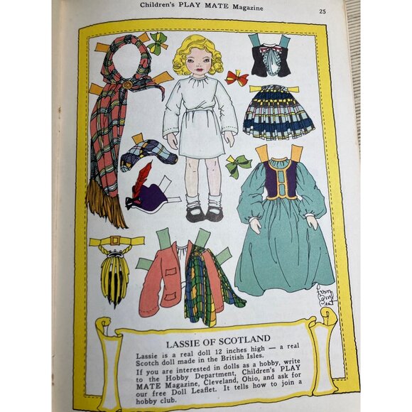 Childrens Play Mate Magazine May 1940 Featuring Stories Rhymes & Puzzles - Picture 10 of 16